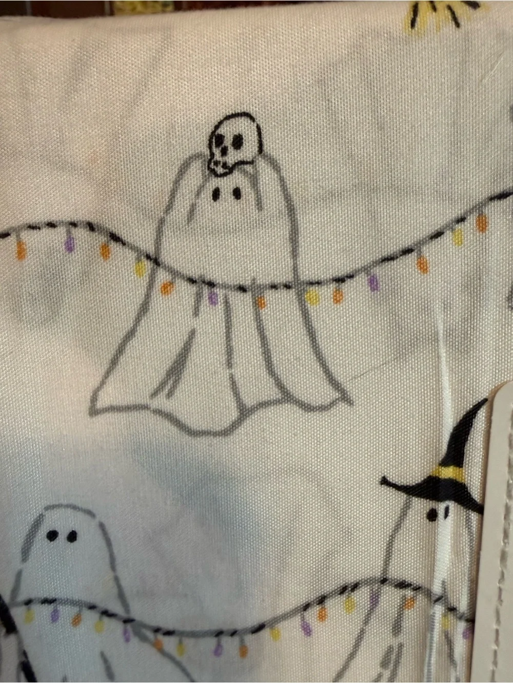 Ghost Trick or Treat Twin Sheet Set Halloween Summerween NWT London Kaye